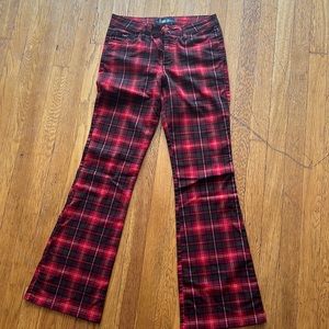 Vintage LEI plaid pants